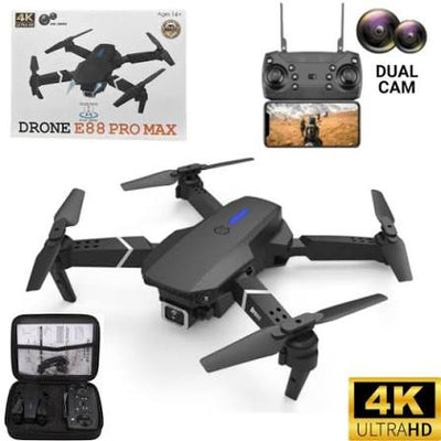 E88 Pro Smart HD Drone – Foldable, Easy & Powerful